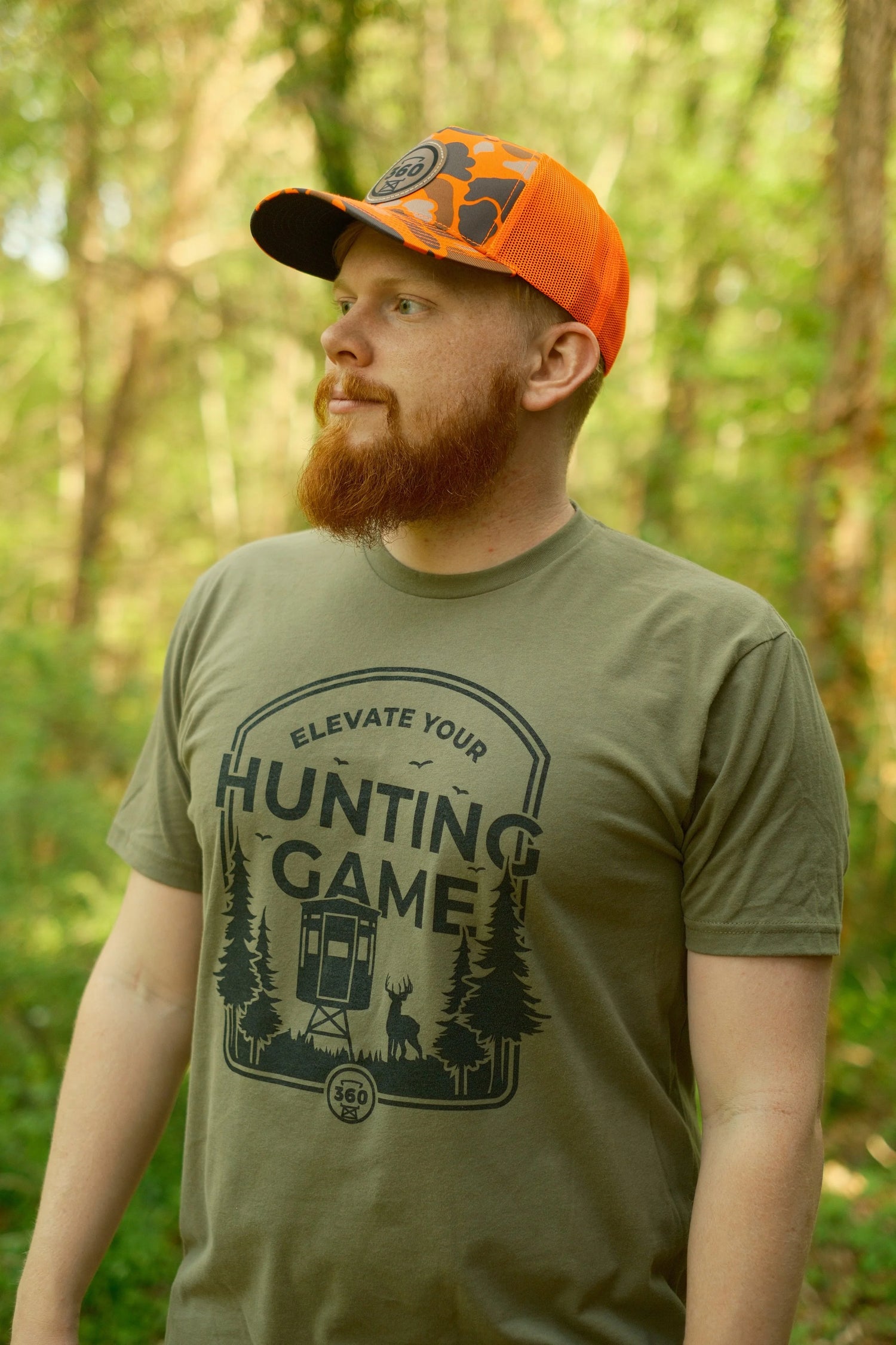 Elevate Forest Green T Shirt - image 2