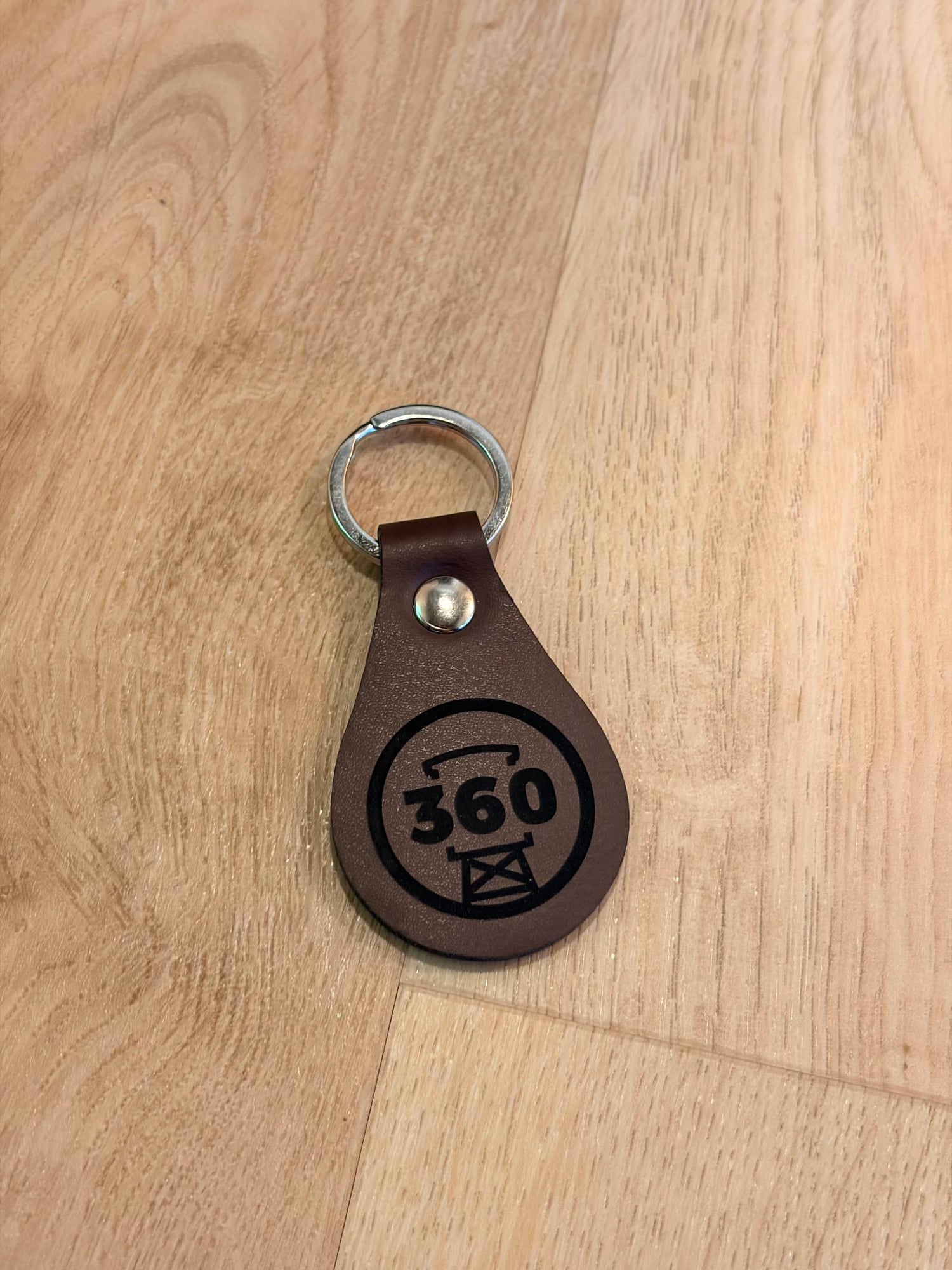 360 Leather Key Chain & O-Ring Only
