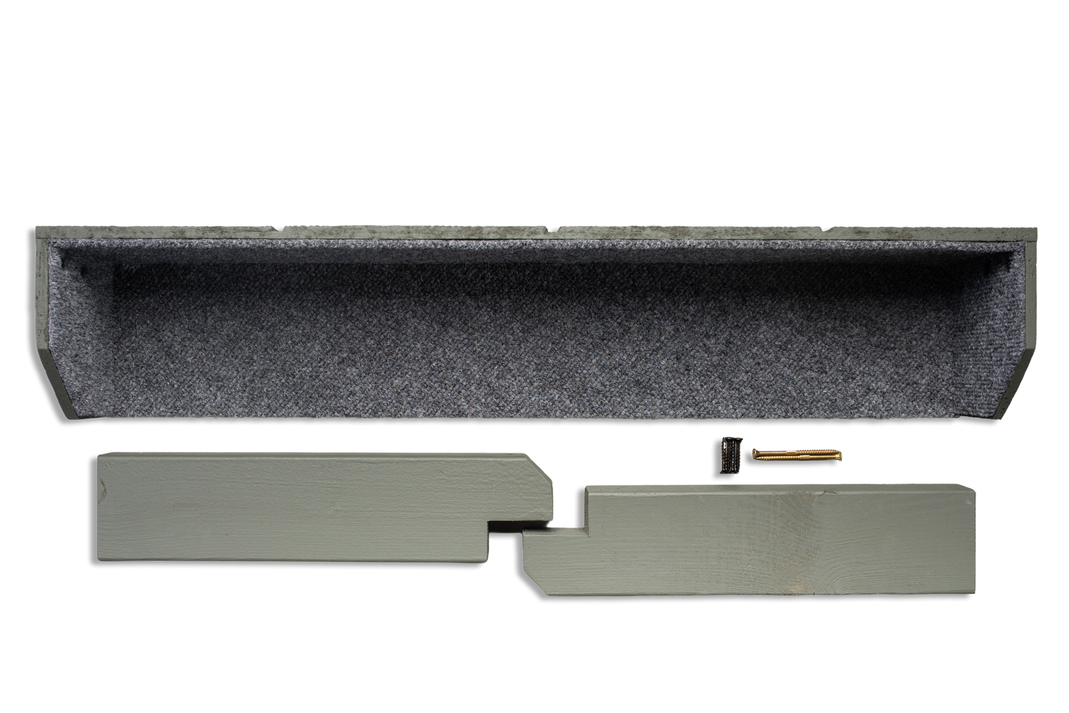 Large Shelf with Brackets for Shootin' House Blind