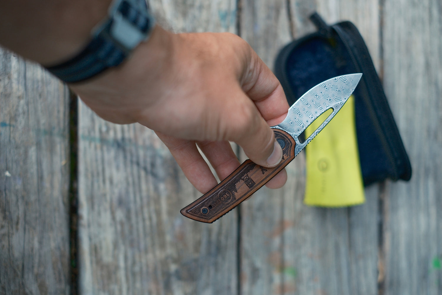 360 Laser Engraved Civivi® Odium Flipper Knife