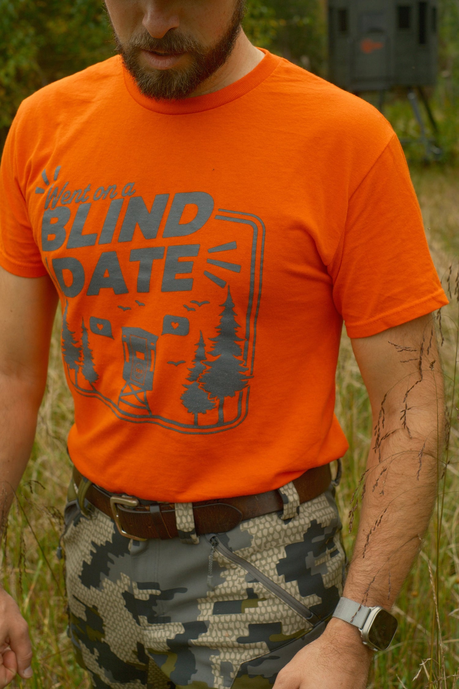 Blind Date Blaze Orange T-Shirt - image 3