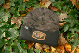 Digital Camo Leather Patch Beanie