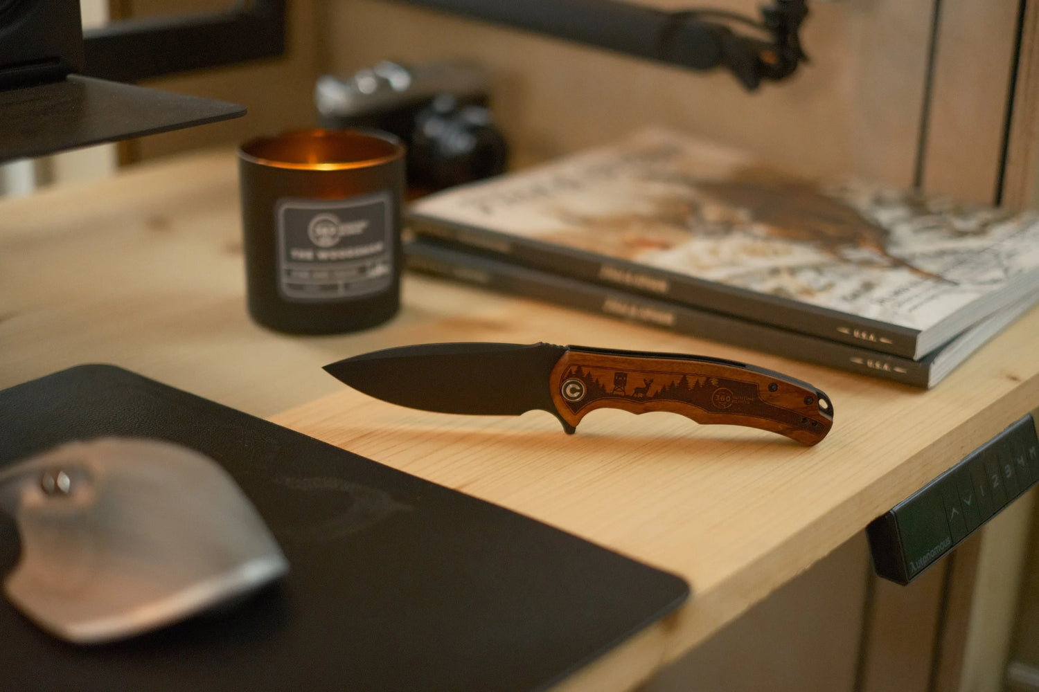 360 Laser Engraved Civivi® Praxis Flipper Knife - image 4