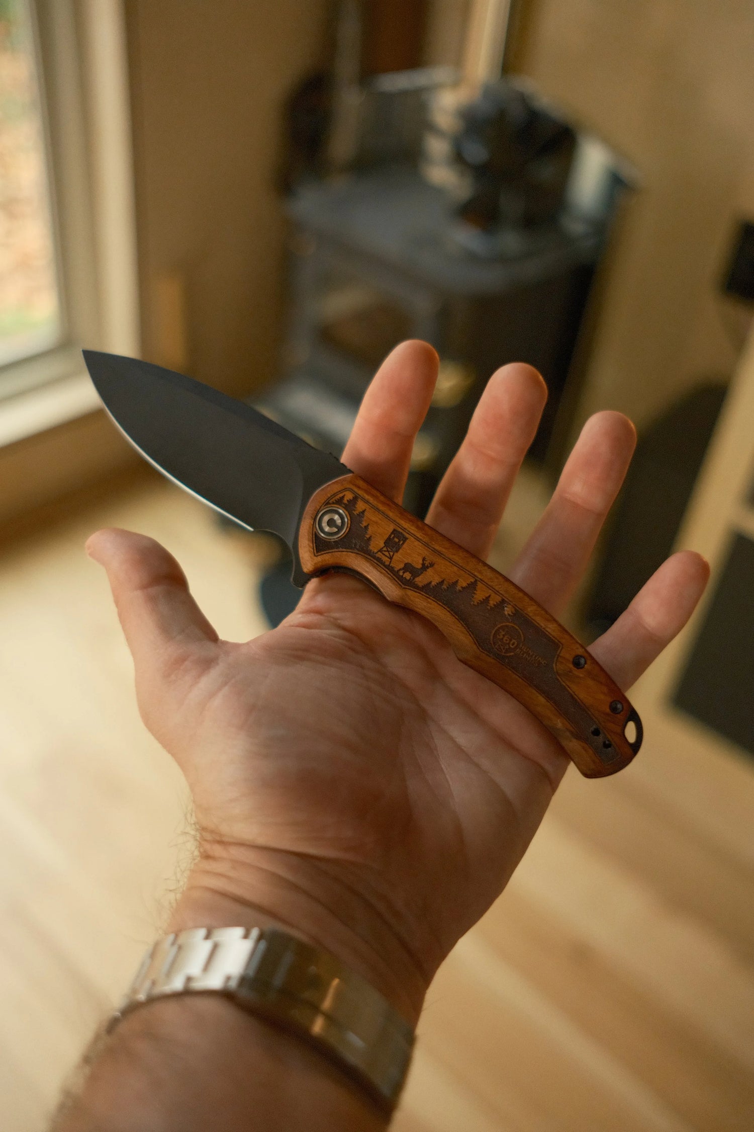 360 Laser Engraved Civivi® Praxis Flipper Knife - image 3