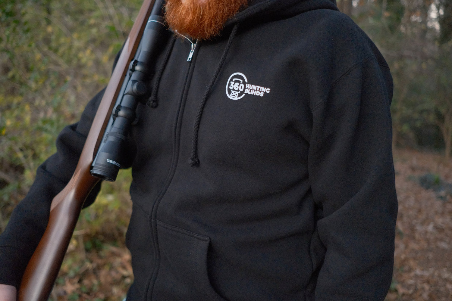 Black Elevate Zip-Up Hoodie - image 2