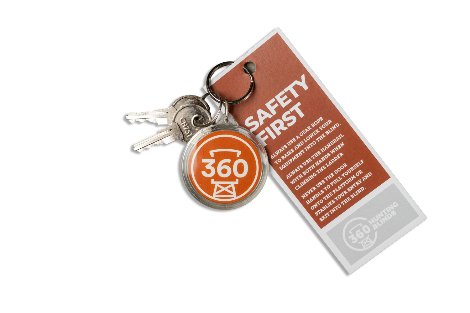 360 Plastic Key Chain & O-Ring Only